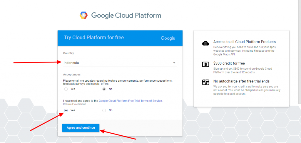 Cara Mendaftar GCP (Google Cloud Platform) Free Credits $300 USD