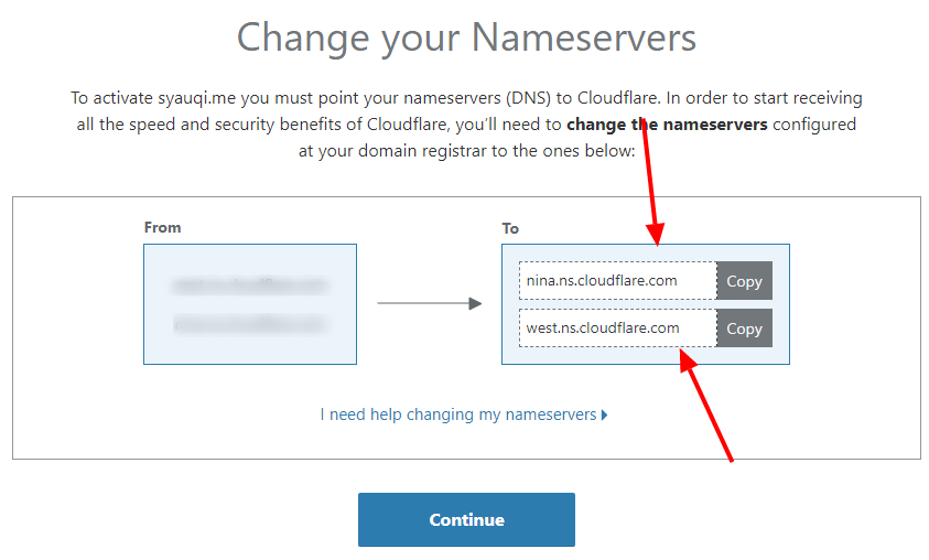 Cara Mudah Setting Name Server dan DNS Cloudflare 8