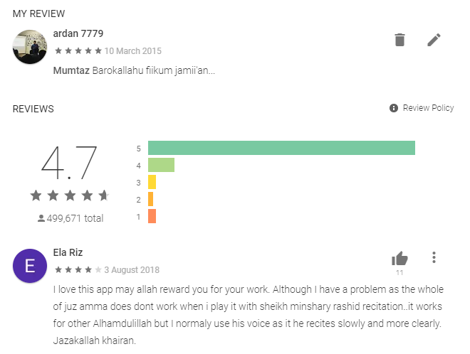 Review Aplikasi Al Qur'an Android Terbaik 2