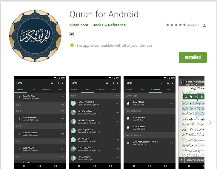 Review Aplikasi Al Qur'an Android Terbaik