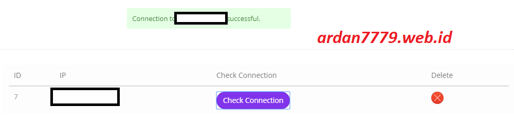 Menambahkan Remote Destination di Cyberpanel