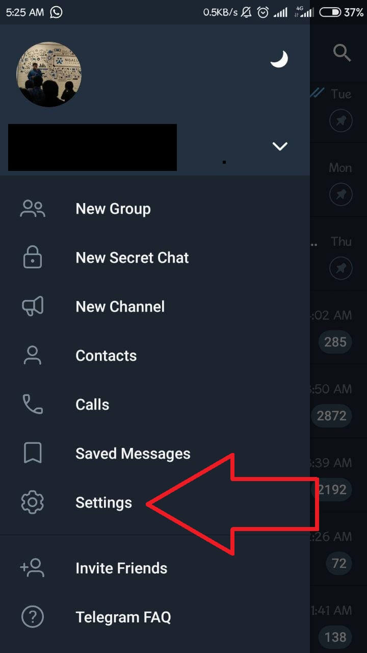 Berikut ini cara mematikan sesi aktif telegram di device lain terbaru mei 2020